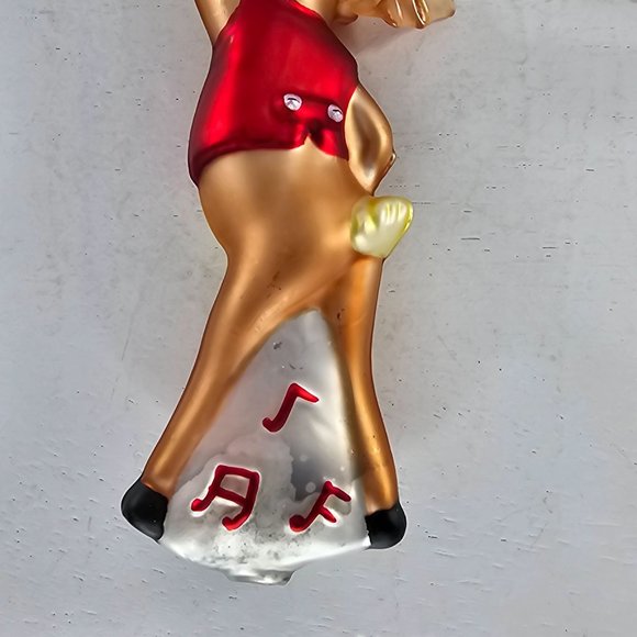 Pottery Barn Reindeer Dancer Ornament Blown Glass Christmas - Picture 8 of 8